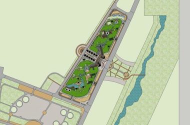 Sketchup景观模型|小区景观,住宅景观,古典风格-BIM建筑网