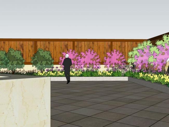 Sketchup景观模型|屋顶花园景观,现代风格 Sketchup景观模型|屋顶花园景观,现代风格