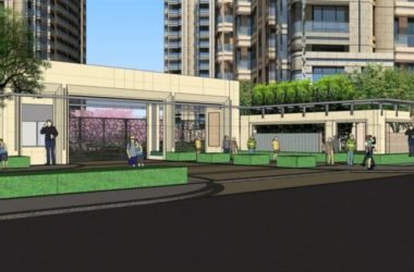 Sketchup景观模型|小区景观,住宅景观,现代风格-BIM建筑网