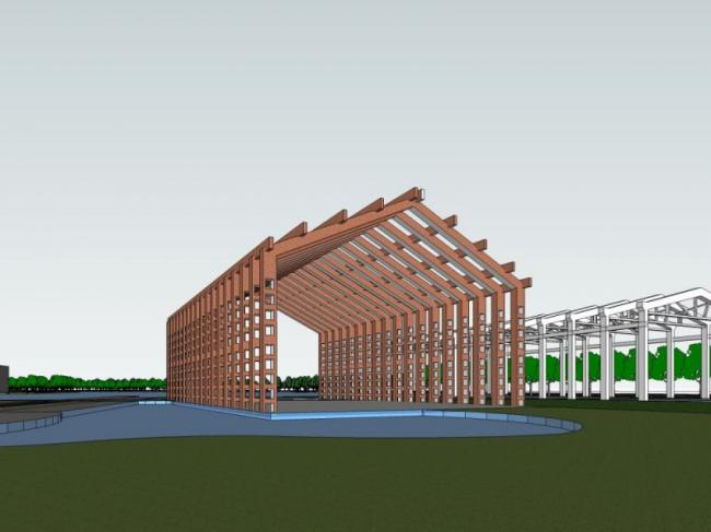 Sketchup景观模型|公园景观,现代风格 Sketchup景观模型|公园景观,现代风格