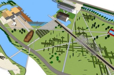 Sketchup景观模型|公园景观,现代风格-BIM建筑网