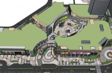 Sketchup景观模型|商业景观,现代风格-BIM建筑网