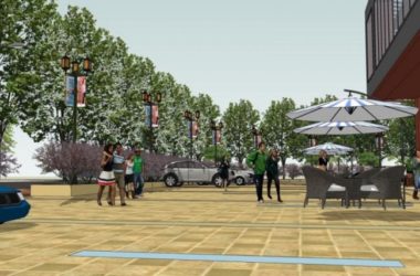 Sketchup景观模型|小区景观,住宅景观,现代风格-BIM建筑网