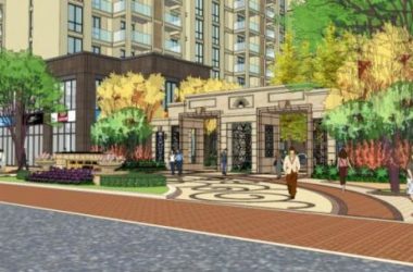 Sketchup景观模型|小区景观,住宅景观,古典风格-BIM建筑网