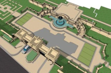 Sketchup景观模型|广场景观,古典风格-BIM建筑网
