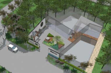 Sketchup景观模型|庭院景观,中式风格-BIM建筑网