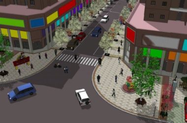 Sketchup景观模型|小区景观,住宅景观,现代风格-BIM建筑网