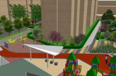 Sketchup景观模型|小区景观,住宅景观,现代风格-BIM建筑网