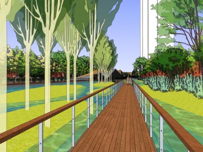 Sketchup景观模型|滨水景观,现代风格 Sketchup景观模型|滨水景观,现代风格