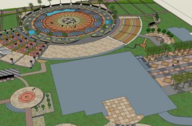 Sketchup景观模型|广场景观,古典风格-BIM建筑网