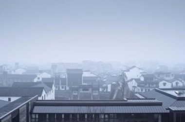 BIM建筑|青石古镇,缕缕乡愁:枫桥经验摆设馆 / 浙江年夜学建筑设计研讨院建筑九院-BIM建筑网