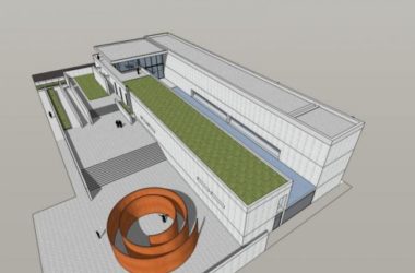 Sketchup文化模型|多层普利策基金会美术馆,安藤忠雄,文化建筑,现代风格-BIM建筑网