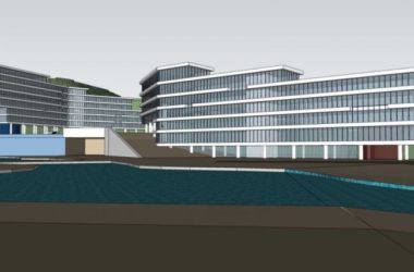 Sketchup景观模型|风景区景观,步行街景观,办公景观,现代风格-BIM建筑网