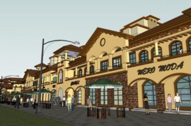 Sketchup商业模型|多层商业街,西班牙风格-BIM建筑网