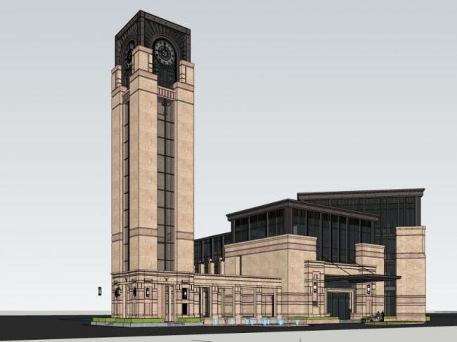 Sketchup商业模型|多层会所,现代风格 Sketchup商业模型|多层会所,现代风格