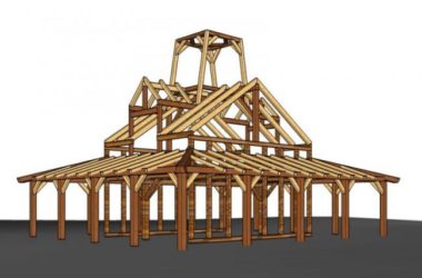Sketchup小品模型|构筑物,现代风格,小品亭子-BIM建筑网