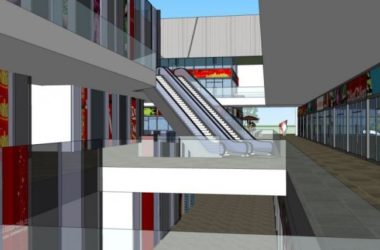 Sketchup商业模型|多层商业中心,现代风格-BIM建筑网