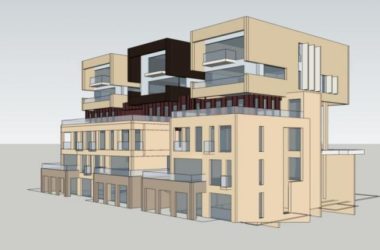 Sketchup住宅模型|多层住宅,现代风格-BIM建筑网