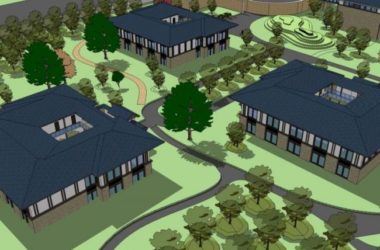 Sketchup商业模型|低层会所,现代中式风格-BIM建筑网