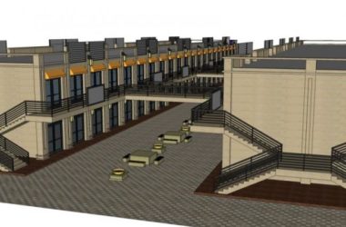 Sketchup商业模型|低层商业步行街,新古典风格-BIM建筑网