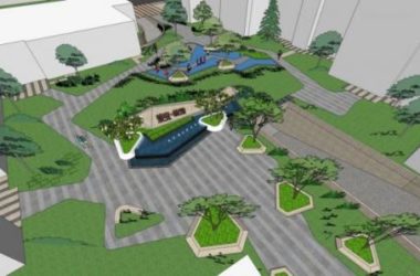 Sketchup景观模型|小区景观,住宅景观,现代风格-BIM建筑网