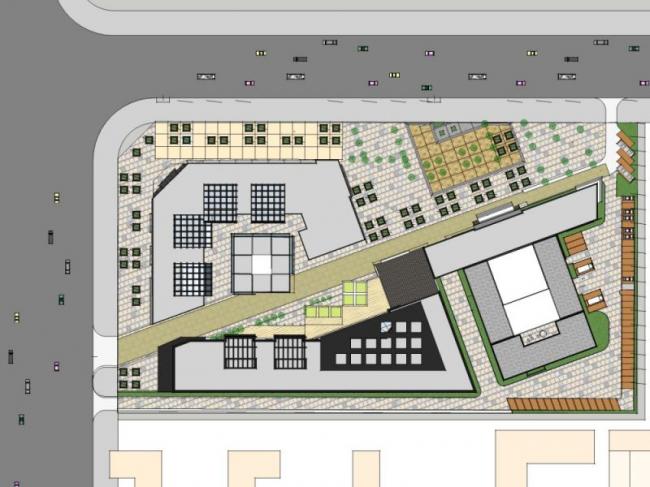 Sketchup商业模型|低层会所,现代风格 Sketchup商业模型|低层会所,现代风格