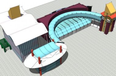 Sketchup商业模型|多层会所,现代风格-BIM建筑网