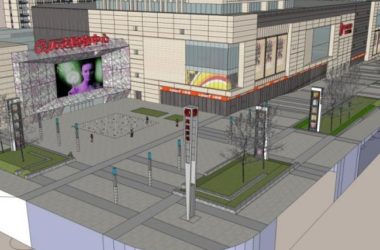 Sketchup综合体模型|多高层商业综合体,住宅,底层商业,古典风格-BIM建筑网