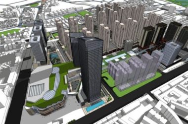 Sketchup综合体模型|多高层商业综合体,办公,酒店,现代风格-BIM建筑网