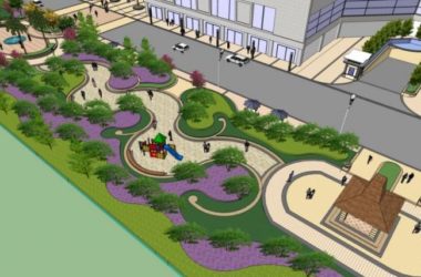 Sketchup景观模型|商业景观,住宅景观,现代风格-BIM建筑网