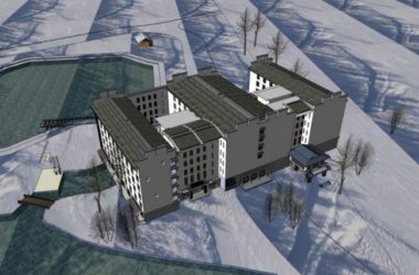 Sketchup酒店模型|多层旅馆建筑,现代中式风格-BIM建筑网
