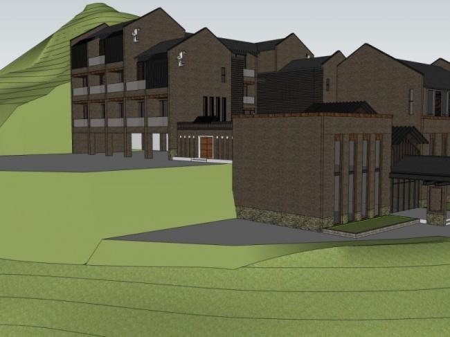 Sketchup商业模型|多层会所,现代风格 Sketchup商业模型|多层会所,现代风格