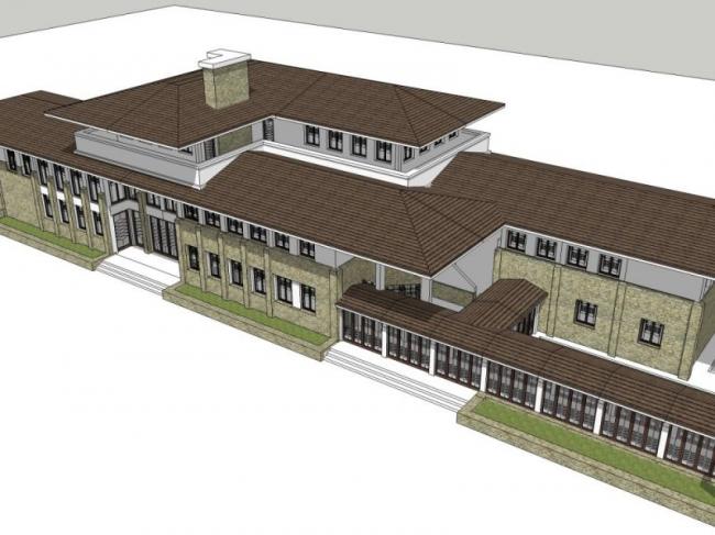 Sketchup商业模型|多层会所,现代风格 Sketchup商业模型|多层会所,现代风格