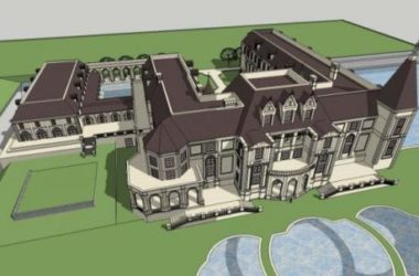 Sketchup商业模型|多层会所,欧式古典风格-BIM建筑网