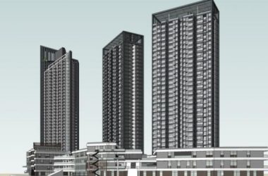 Sketchup综合体模型|多高层综合体,住宅,酒店,办公,现代风格-BIM建筑网