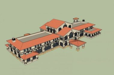Sketchup商业模型|多层会所,古典风格-BIM建筑网