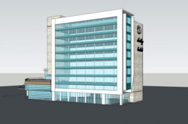 Sketchup综合体模型|多高层商业综合体,办公,酒店,现代风格-BIM建筑网