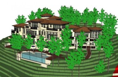 Sketchup商业模型|多层会所,古典风格-BIM建筑网