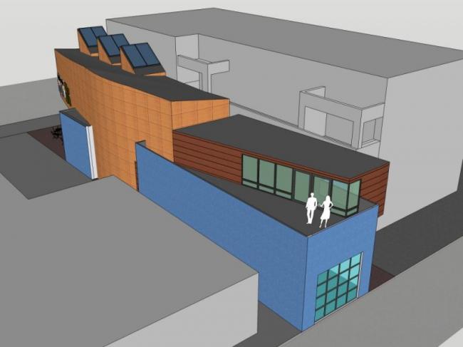 Sketchup商业模型|多层商场建筑,现代风格 Sketchup商业模型|多层商场建筑,现代风格