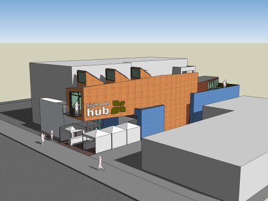 Sketchup商业模型|多层商场建筑,现代风格 Sketchup商业模型|多层商场建筑,现代风格