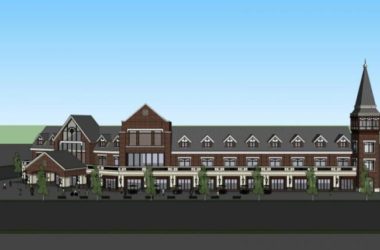 Sketchup商业模型|多层商业步行街,英式风格-BIM建筑网