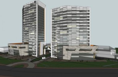 Sketchup综合体模型|多高层商业综合体,住宅,酒店,办公,现代风格-BIM建筑网