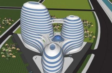 Sketchup酒店模型|高层酒店,现代风格-BIM建筑网