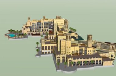 Sketchup酒店模型|多层酒店,古典风格-BIM建筑网