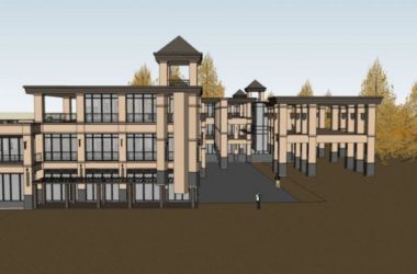 Sketchup商业模型|多层商业街,欧式风格-BIM建筑网