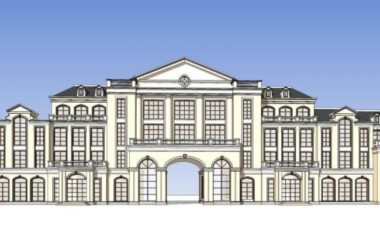 Sketchup商业模型|多层会所,古典风格-BIM建筑网