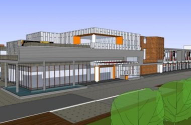 Sketchup商业模型|多层商业街区,现代风格-BIM建筑网