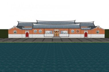 Sketchup古建筑模型|多层闽南建筑,古建筑,中式风格-BIM建筑网