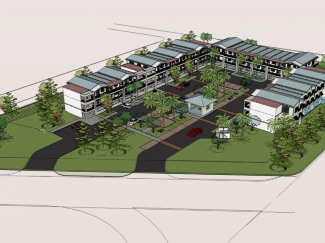 Sketchup住宅模型|多层住宅,现代风格 Sketchup住宅模型|多层住宅,现代风格