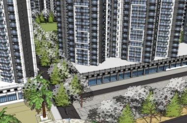 Sketchup住宅模型|高层住宅小区,现代风格-BIM建筑网